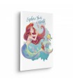 Toile imprimée Disney - Ariel Explore Your World - 30x40cm
