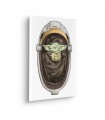 Toile imprimée Star Wars - Grogu Sleeping - 30x40 cm