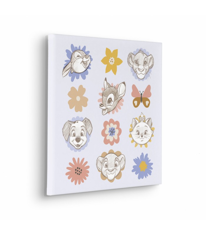 DISNEY CLASSICS FLOWERHEADS 40X40