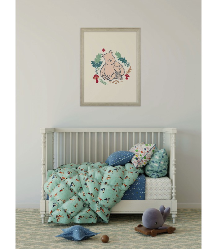 DISNEY WINNIE THE POOH TAKING CARE 50X70