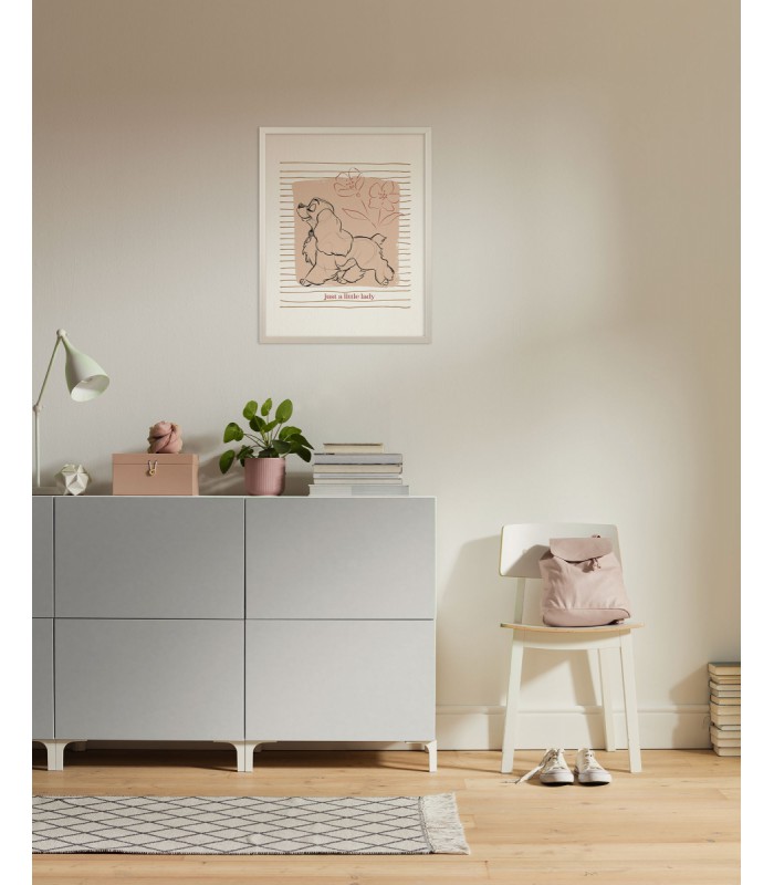 DISNEY LADY AND THE TRAMP JUST A LITTLE LADY 50X70