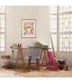 Affiche enfant Disney - Winnie l'Ourson Happy Botanical - 50 x 70 cm