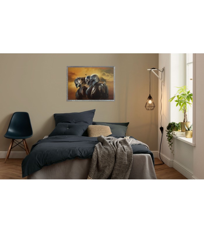 STAR WARS THE MANDALORIAN LINE UP 50X70