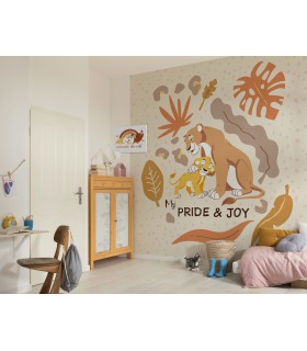 Toile imprimée Disney - Le Roi Lion Explore the Wild - 30x40 cm