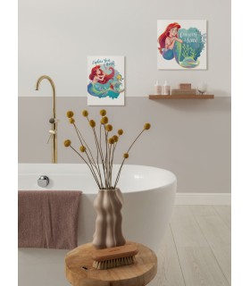 Toile imprimée Disney - Ariel Explore Your World - 30x40cm