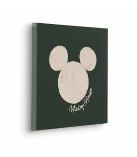 Toile imprimée Disney - Mickey Mouse Stamp - 40x40 cm