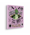 Toile imprimée Disney Pixar - Toy Story - Rex Fear Me Please - 40x40 cm
