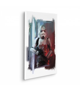Toile imprimée Star Wars - Stormtrooper Painting - 40x60 cm