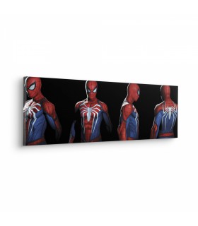 Toile imprimée Marvel - Spider-Man Portrait Photos - 90x30 cm
