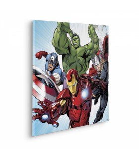 Toile imprimée - Marvel Avengers - 60x60 cm