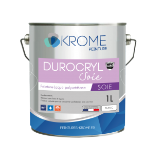 Krome Durocryl Soie Laque Acrylique Polyuréthane - Intérieur et Extérieur