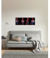 Toile imprimée Marvel - Spider-Man Portrait Photos - 90x30 cm