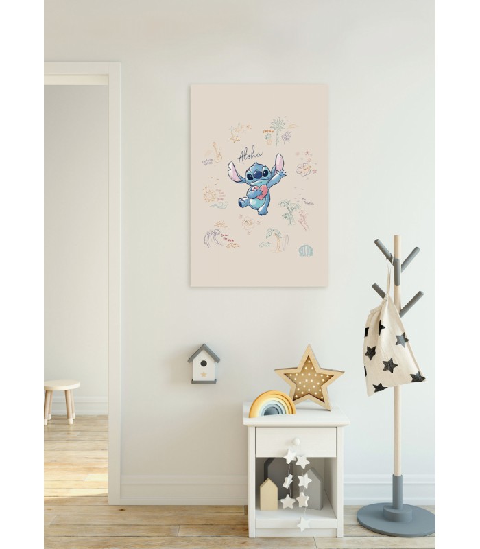 DISNEY LILO AND STITCH IN THE SUN 60X90