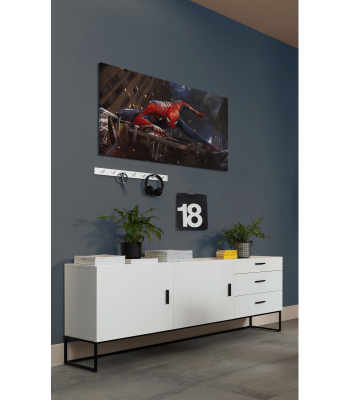 MARVEL SPIDER-MAN LANDING 90X60