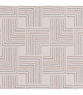 Papier Peint Nangara Tingari Noir et Blanc – Nangara de Casadéco - réf. NANG84390534