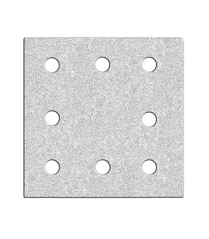 Papier abrasif 105x112mm