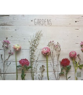 Papier Peint Esquisse Beige Lin – Gardens de Casadéco - réf. GADN87591056