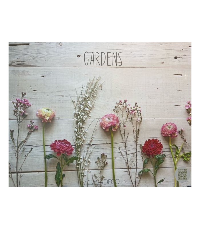 Papier Peint Esquisse Beige Lin – Gardens de Casadéco - réf. GADN87591056