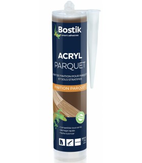 Bostik Joint Acryl Parquet - Joint de Finition Parquets et Sols Stratifiés 300ml