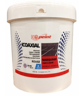 Icopeint Icoaxial Peinture Marquage Ciment et Enrobé - Intérieur et Extérieur