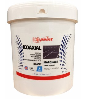 Icopeint Icoaxial Peinture Marquage Ciment et Enrobé - Intérieur et Extérieur