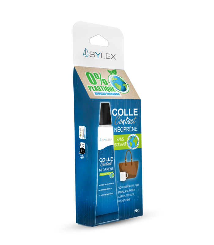 Colle contact néoprène sans solvant 20g