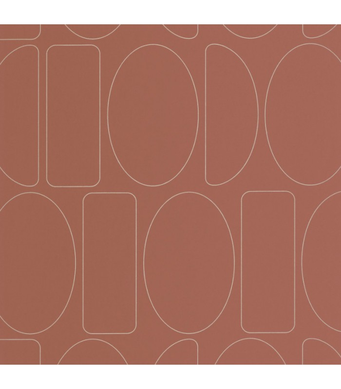 Papier peint LEGERETE TERRACOTTA - Collection Alchimie - CASADECO - Ref. ALMI89923596