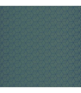 Papier peint CONNEXIONS VERT CANOPEE - Collection Alchimie - CASADECO - Ref. ALMI89947642