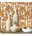 Papier peint BABEL JAUNE CURRY - Collection Babylone - CASADECO - Ref. BBLN89712310