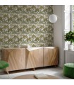 Papier peint BABEL VERT NIL - Collection Babylone - CASADECO - Ref. BBLN89717283