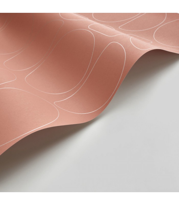 Papier peint LEGERETE TERRACOTTA - Collection Alchimie - CASADECO - Ref. ALMI89923596