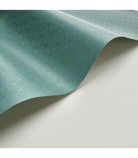 Papier peint CONNEXIONS VERT CANOPEE - Collection Alchimie - CASADECO - Ref. ALMI89947642