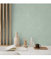Papier peint SUBTILITE CELADON - Collection Alchimie - CASADECO - Ref. ALMI89957247