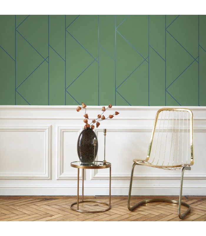 Papier peint PURE VERT CANOPEE - Collection Alchimie - CASADECO - Ref. ALMI89907622