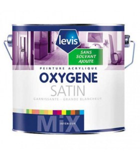 Levis Oxygène Satin Peinture murale intérieur 0% de solvant ajouté