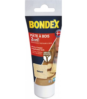 Bondex Pâte à Bois 2 en 1 Rebouche et Restaure