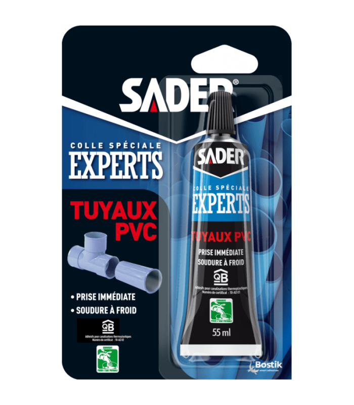 Colle tuyaux PVC 55ml