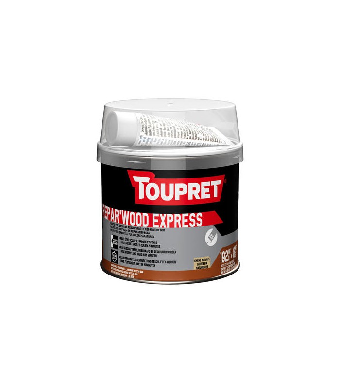 Enduit Réparation Spécial Bois - Toupret - Répar'Wood Express 200G