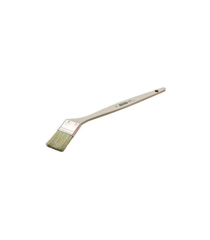 Brosse coudée chantier 3* 35mm Roulor