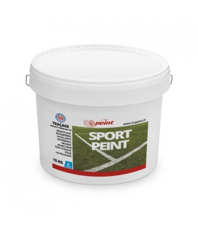 Peinture blanche pour marquage sportif ICOPEINT 15 kg