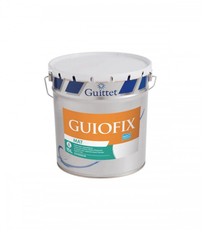 Guittet Guiofix Peinture d'Impression Opacifiante Façade - 15L
