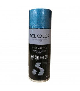 Delkolor Peinture en Aérosol Effet Martelé - 400ml