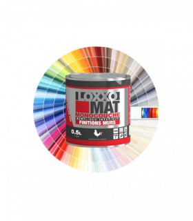 Peinture à base de résine acrylique mate LOXXO MAT