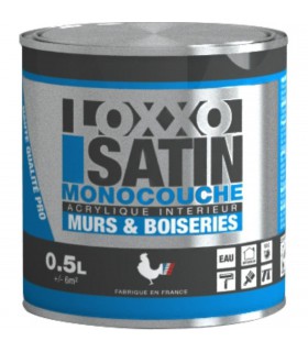 Loxxo Peinture Acrylique Murs et Plafonds Monocouche Satin