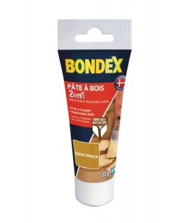 Bondex Pâte à Bois 2 en 1 Rebouche et Restaure