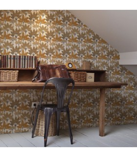 Papier peint BABEL NATUREL - Collection Babylone - CASADECO - Ref. BBLN89711265