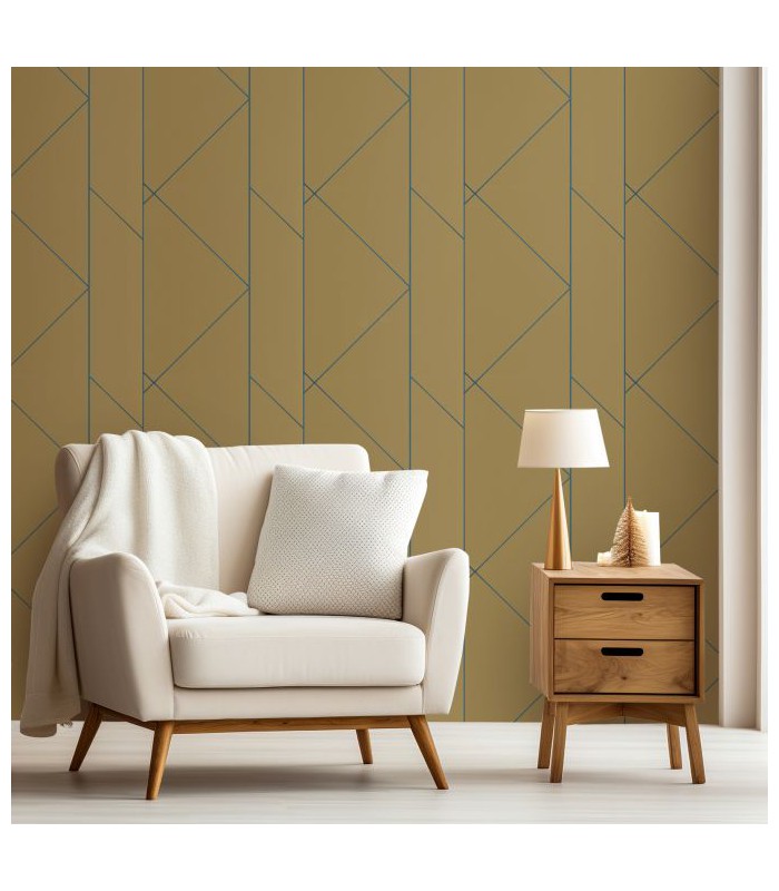 Papier peint PURE CARAMEL - Collection Alchimie - CASADECO - Ref. ALMI89902967