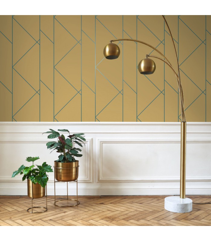 Papier peint PURE CARAMEL - Collection Alchimie - CASADECO - Ref. ALMI89902967