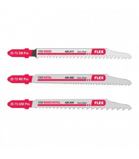 Lot de lames universelles pour scie sauteuse - FLEX