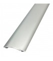 Barre de seuil demi-bombée adhésive en inox 30 mm x 0,83 m ref 2002